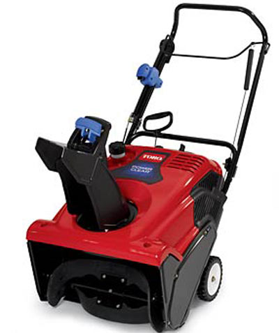 Toro Power Clear 421Q Quick Shoot Gas 4-Cycle Recoil Start Single Stage Snowthrower