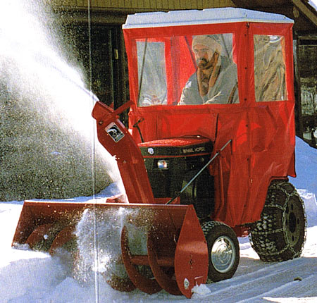 toro 5xi garden tractor Snow Cab