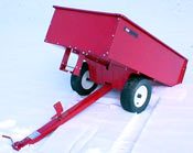 toro XL Lawn Tractor attachments 14 cu ft steel dumpcart