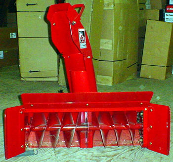 Toro Model 79362 300 series Classic Garden Tractor 42" single stage snow thrower