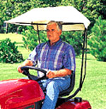 toro 300 series Classic Garden Tractor attachments sunshade