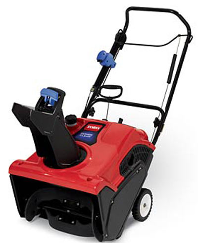 Toro Power Clear 221Q Quick Shoot Gas Recoil Start Single Stage Snowthrower