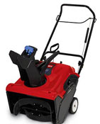 Toro Power Clear 221   Gas Recoil start Single Stage Snowthrowers