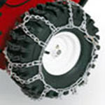toro XL320 Lawn Tractor tire chains