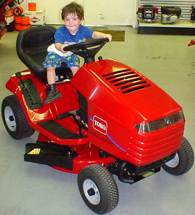 Toro XL380 Lawn tractor rider riding mower