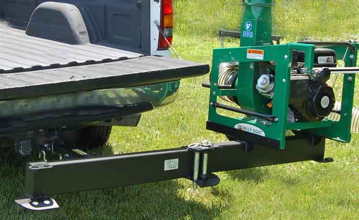 Vermont Billy Goat Swing - A - Way Hitch for Truck Loaders , billy goat vacuum,  billy goat blower,  billy goat contour mower, billy goat industrial vaccuum, billy goat truck loader