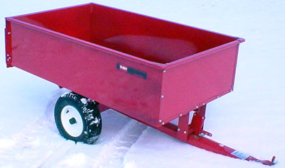 toro lawn & garden tractor  17  Cu. Ft. Steel Dump Cart